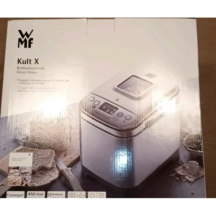 Machine à pain 450W inox - 12 programmes - Jusqu'à 41% de réduction