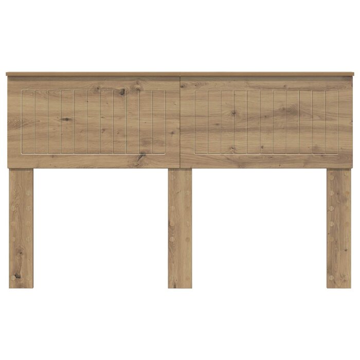 Vidaxl Tête de lit Chêne Artisan 135 cm - Design Moderne - Jusqu'à 74% de remise