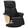 Fauteuil inclinable noir - Pivotant et confortable - Jusqu'à -41%