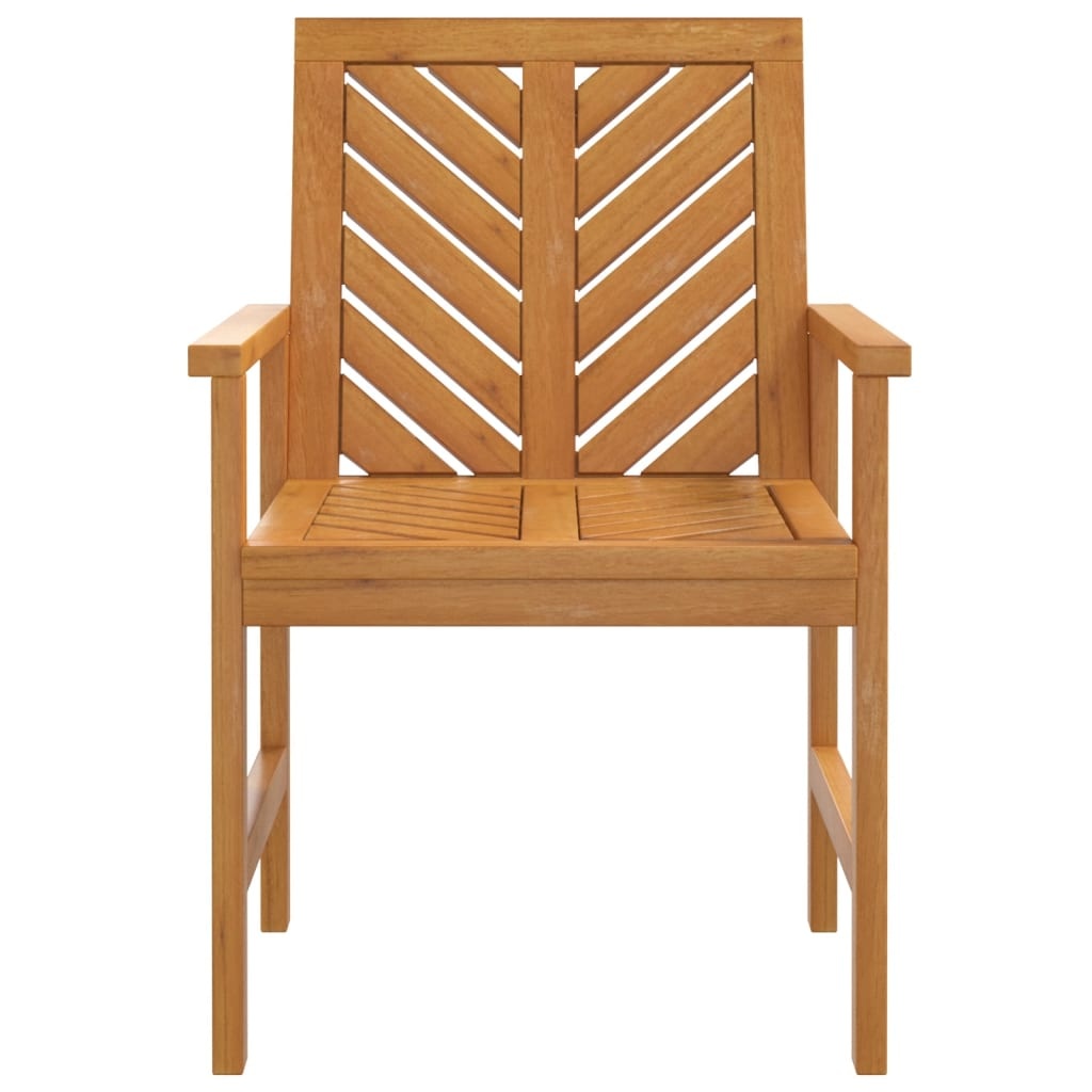 Lot de 3 Chaises de Jardin en Acacia Massif - Jusqu'à -41%