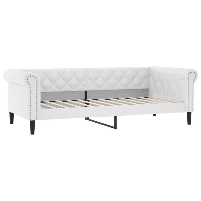 Canapé-lit 90x200 cm blanc : jusqu'à -41% sur votre couchage