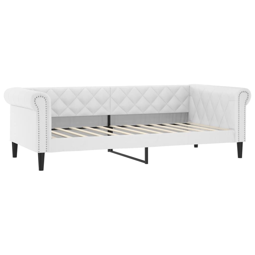 Canapé-lit 90x200 cm blanc : jusqu'à -41% sur votre couchage