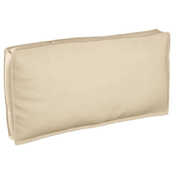 Coussin pour palette 120x60cm beige - Jusqu'à -39% sur l'outlet