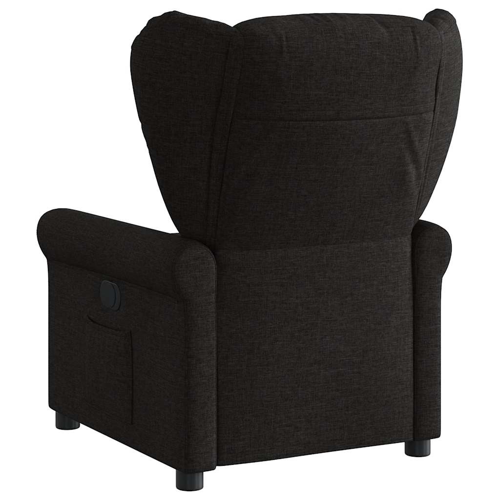 Fauteuil inclinable en tissu noir - Jusqu'à -41% sur l'outlet
