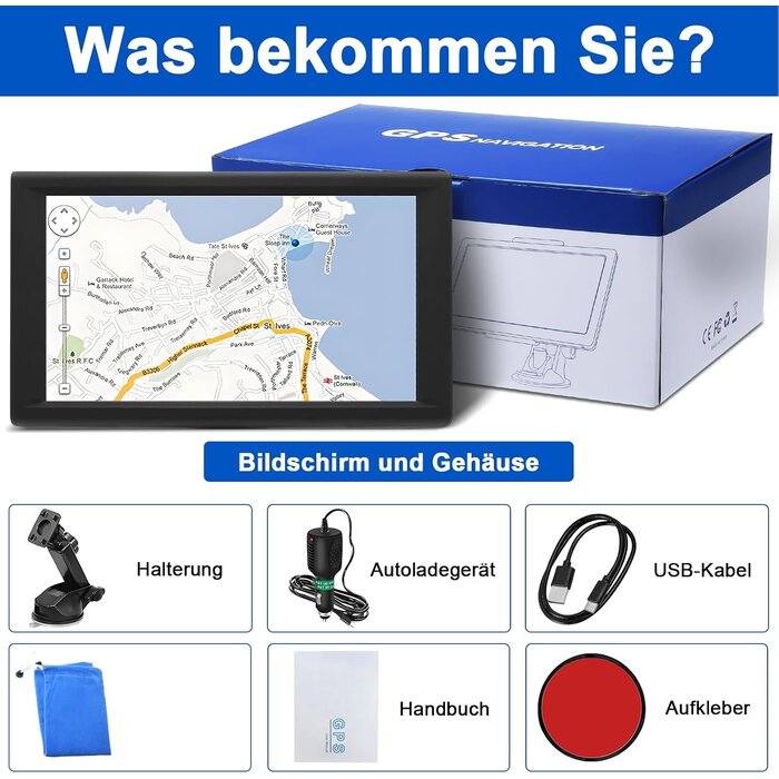 GPS 9 pouces Europe - Voiture, Camion & Camping-car - Jusqu'à -41%