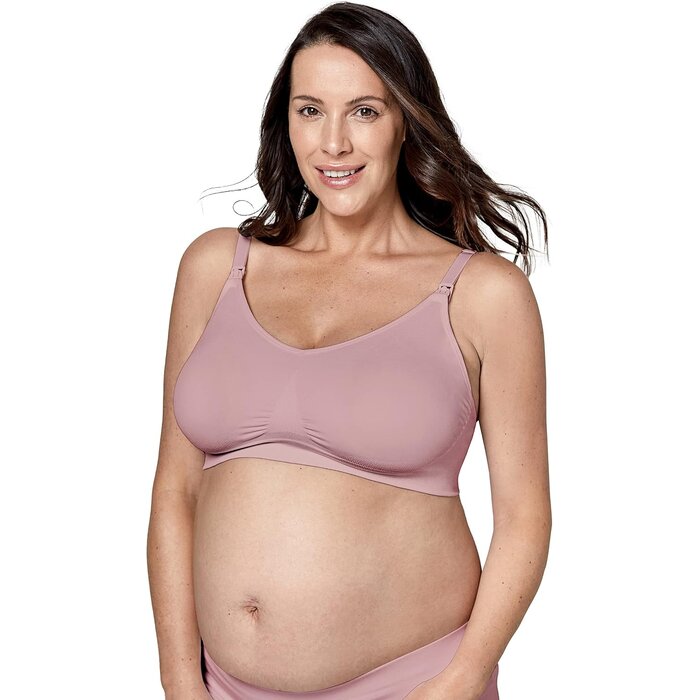Soutien-gorge de maternité et allaitement sans armatures - Rose - Jusqu'à -61%