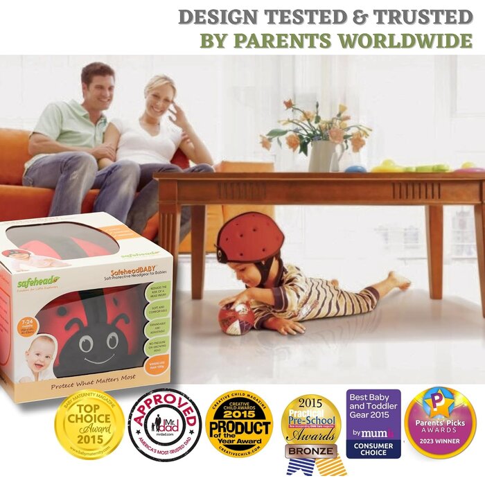 Casque de protection bébé pour marche - Ajustable - Jusqu'à 39% de remise