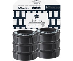 Tommee Tippee 6 Recharges de poubelle à couches - Protection antibactérienne - Jusqu'à -45%