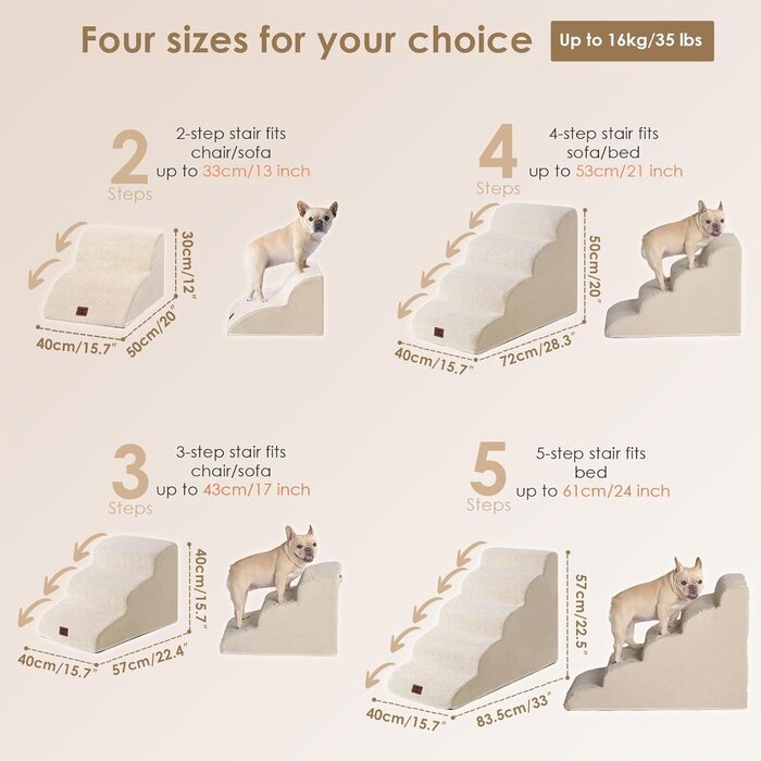 Escalier pour animal hybride 3 marches - Jusqu'à -41% sur le prix d'origine