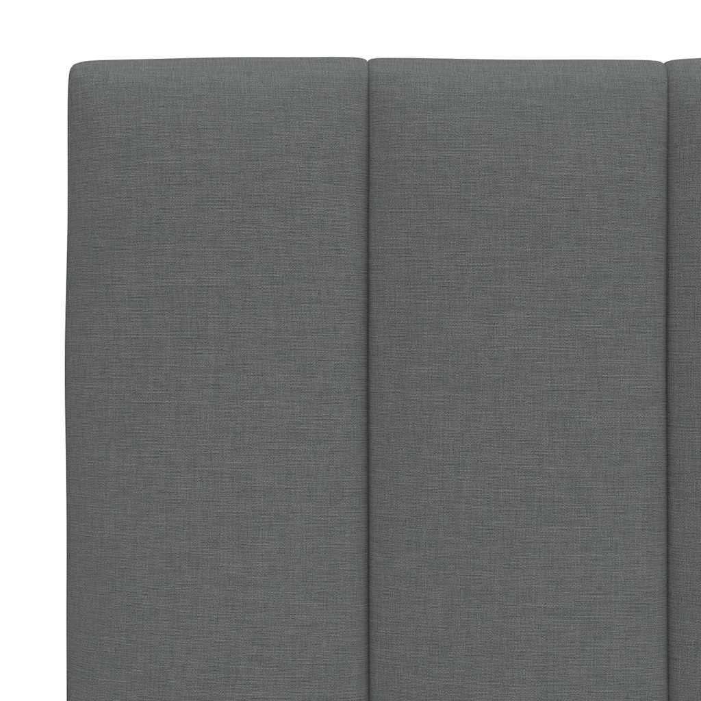 Vidaxl Coussin de tête de lit 100 cm gris foncé - Jusqu'à -60%