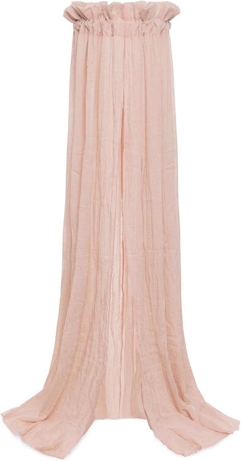 Ciel de lit bébé vintage blanc 205 cm - Jusqu'à -34%