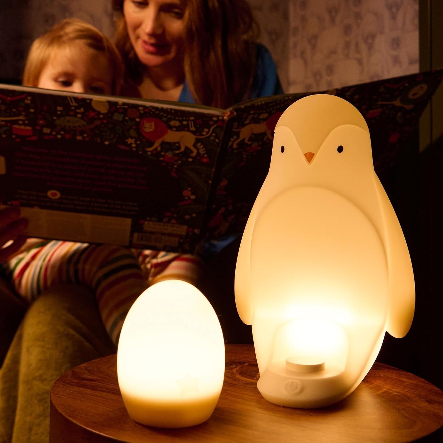 Veilleuse Enfant 2-en-1 Pingouin Portable - Jusqu'à -35%