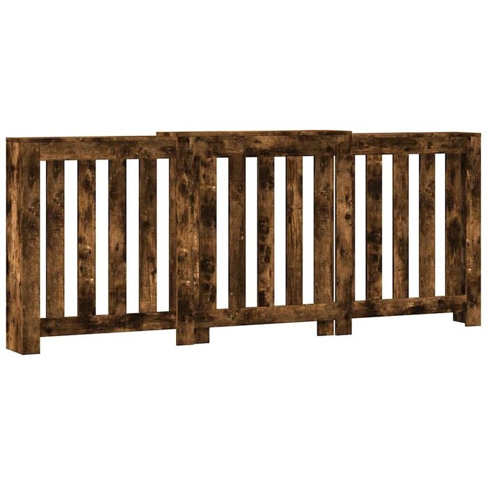 Cache-radiateur en bois aspect chêne - 205 cm - Jusqu'à -40%
