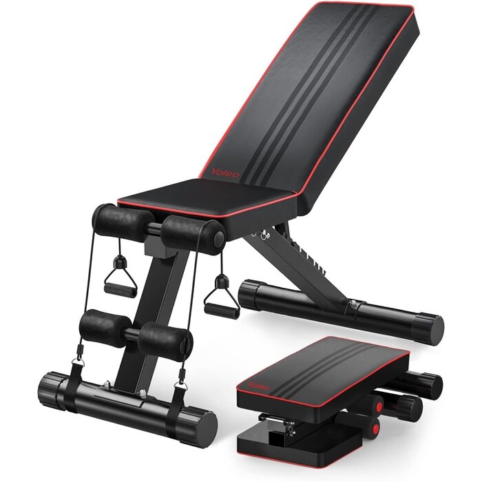 Banc de musculation pliable réglable - Jusqu'à 41% de réduction