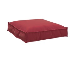 Vidaxl Coussin de palette 70x70 cm Rouge vin - Jusqu'à -60% sur notre sélection