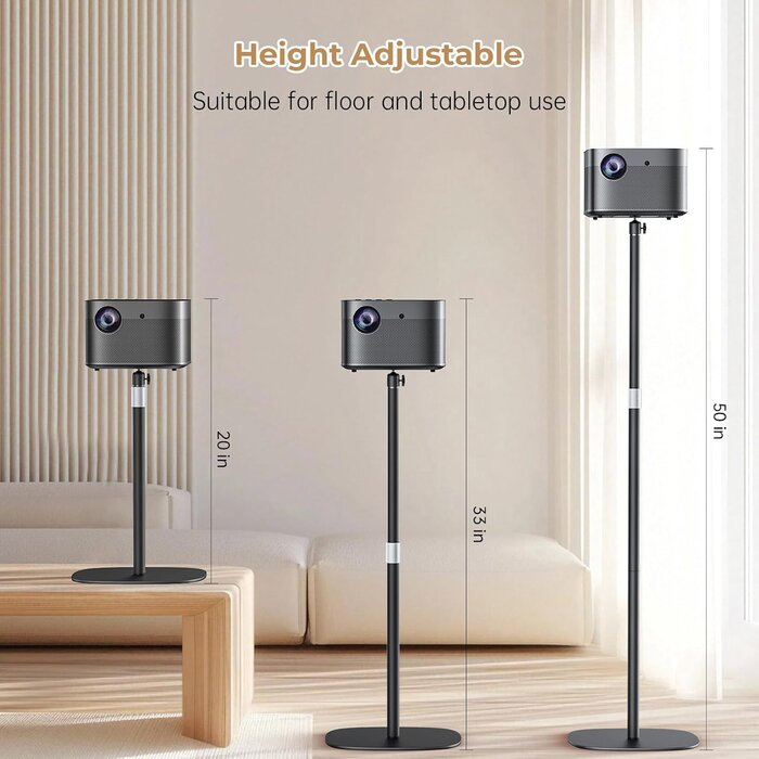 Support trépied ajustable pour projecteur et caméra - Jusqu'à -40%