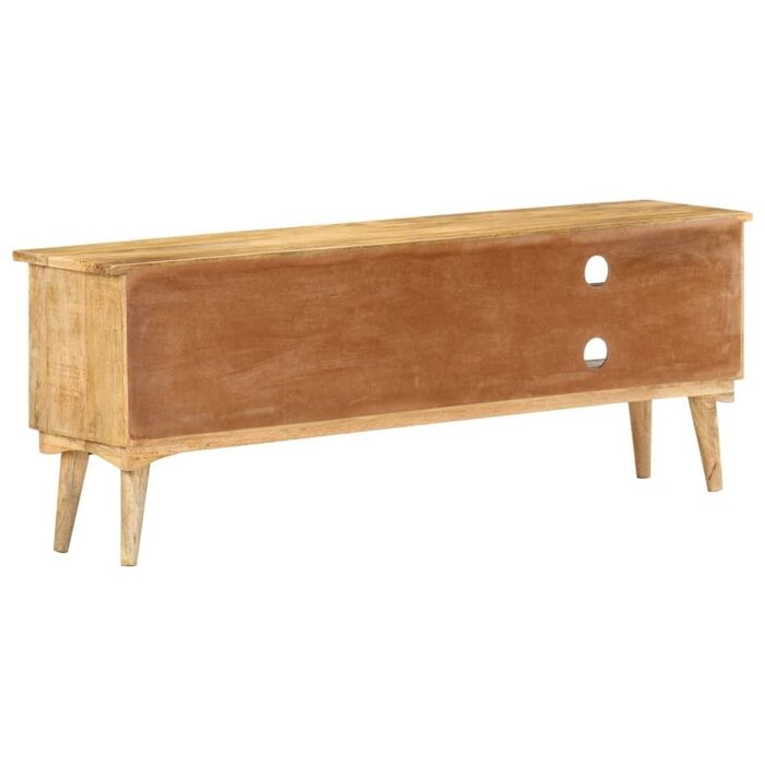 Meuble TV en bois de manguier massif 140cm - Jusqu'à -41%