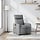 Fauteuil de massage inclinable gris - Jusqu'à -41% sur l'outlet
