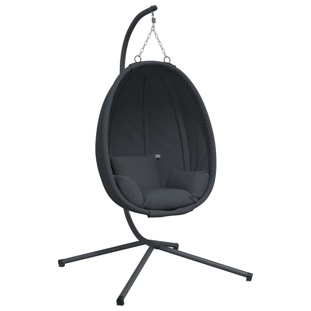 Fauteuil Suspendu Anthracite avec Support - Jusqu'à 41% de remise