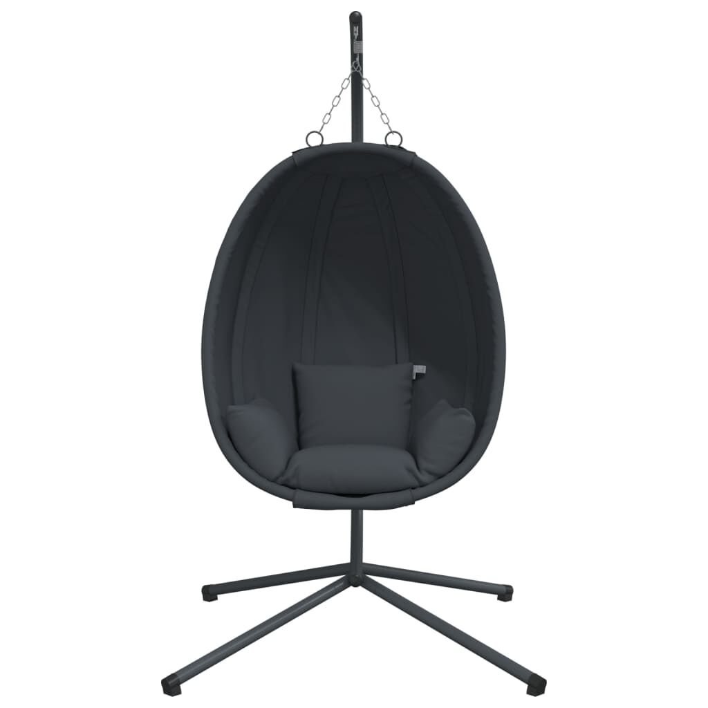 Fauteuil Suspendu Anthracite avec Support - Jusqu'à 41% de remise