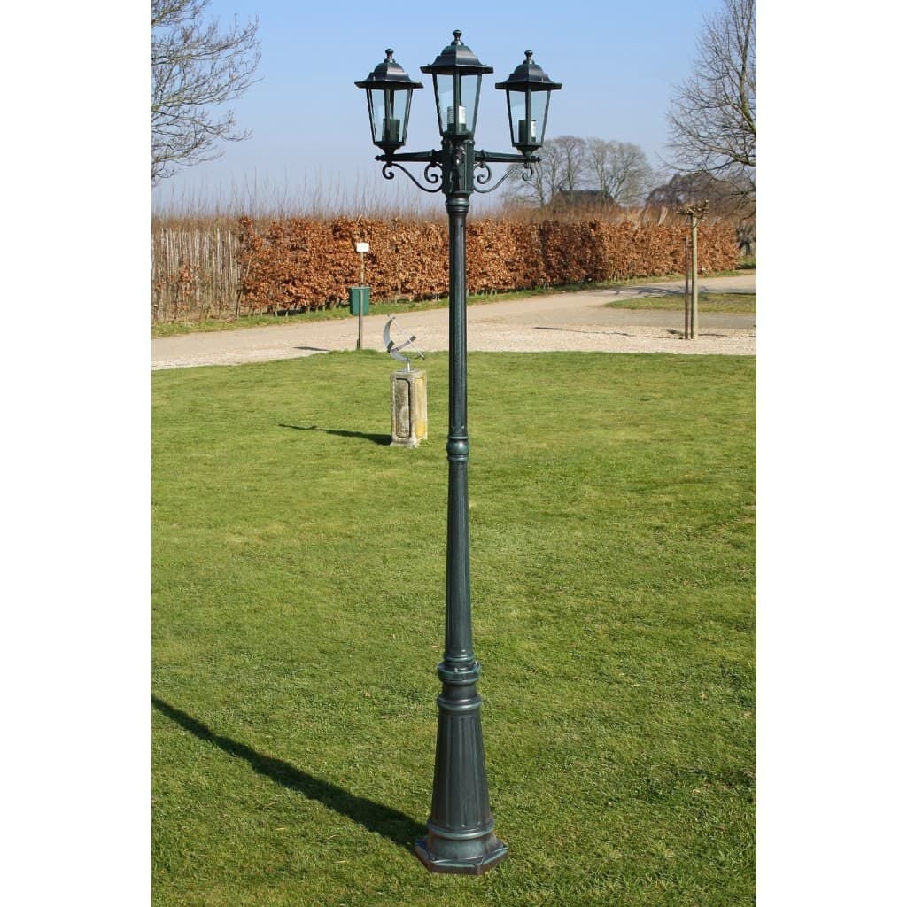 Lampadaire de jardin 3 têtes 215 cm - Jusqu'à -41% sur l'outlet
