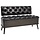 Banc de rangement vintage 110 cm - Noir - Jusqu'à 41% de remise