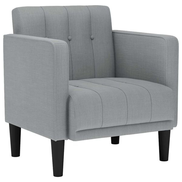 Vidaxl Fauteuil scandinave gris clair - Jusqu'à 58% de réduction