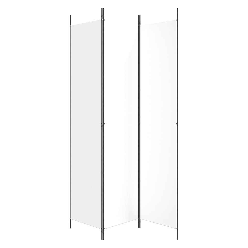 Paravent 3 panneaux blanc 150x220cm - Jusqu'à 38% de remise