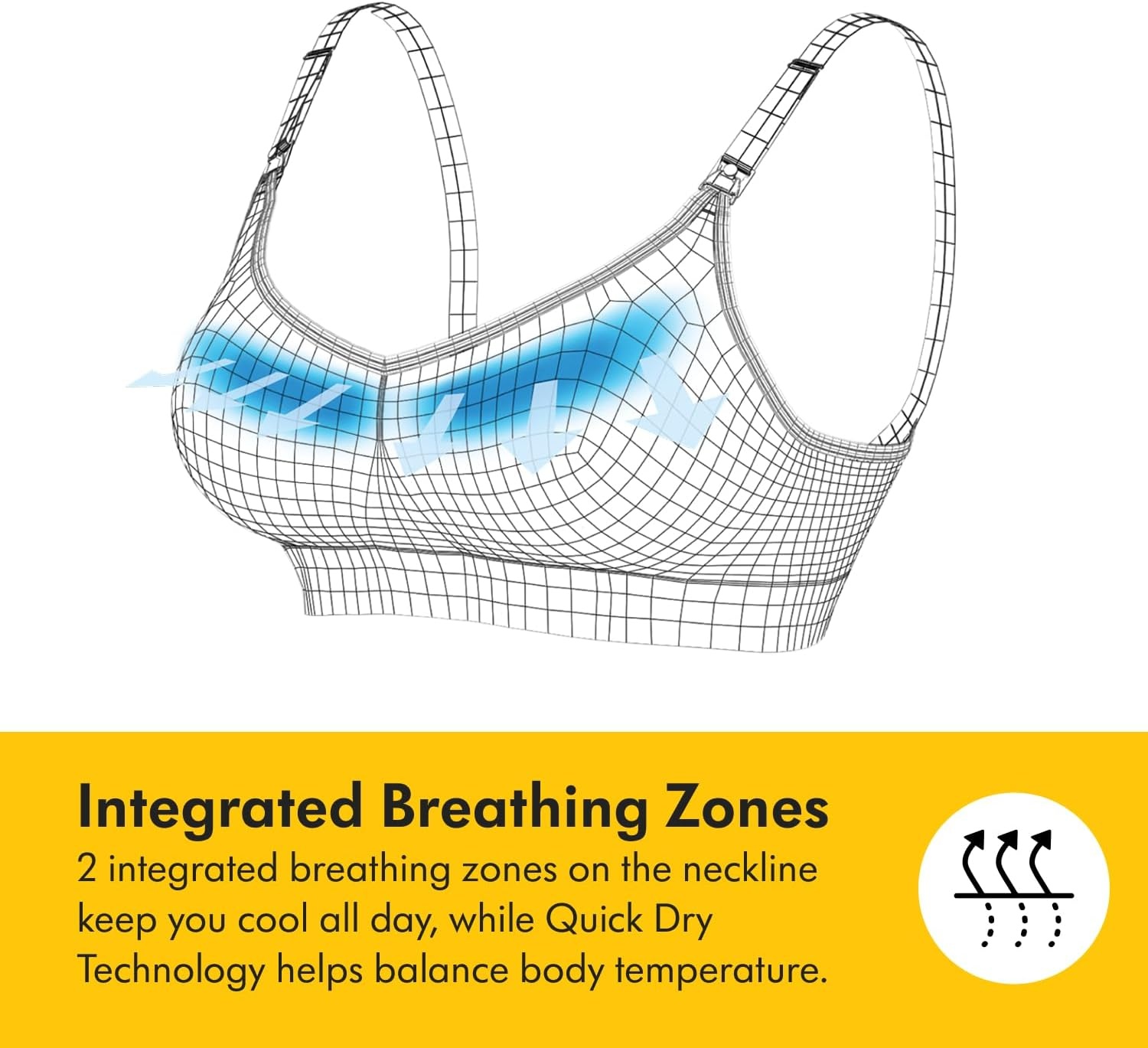 Soutien-gorge d'allaitement respirant noir XL - Jusqu'à -57%