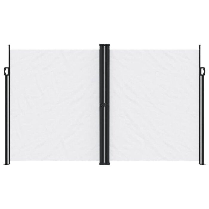 Vidaxl Paravent rétractable 200 x 600 cm - Blanc - Jusqu'à -70%