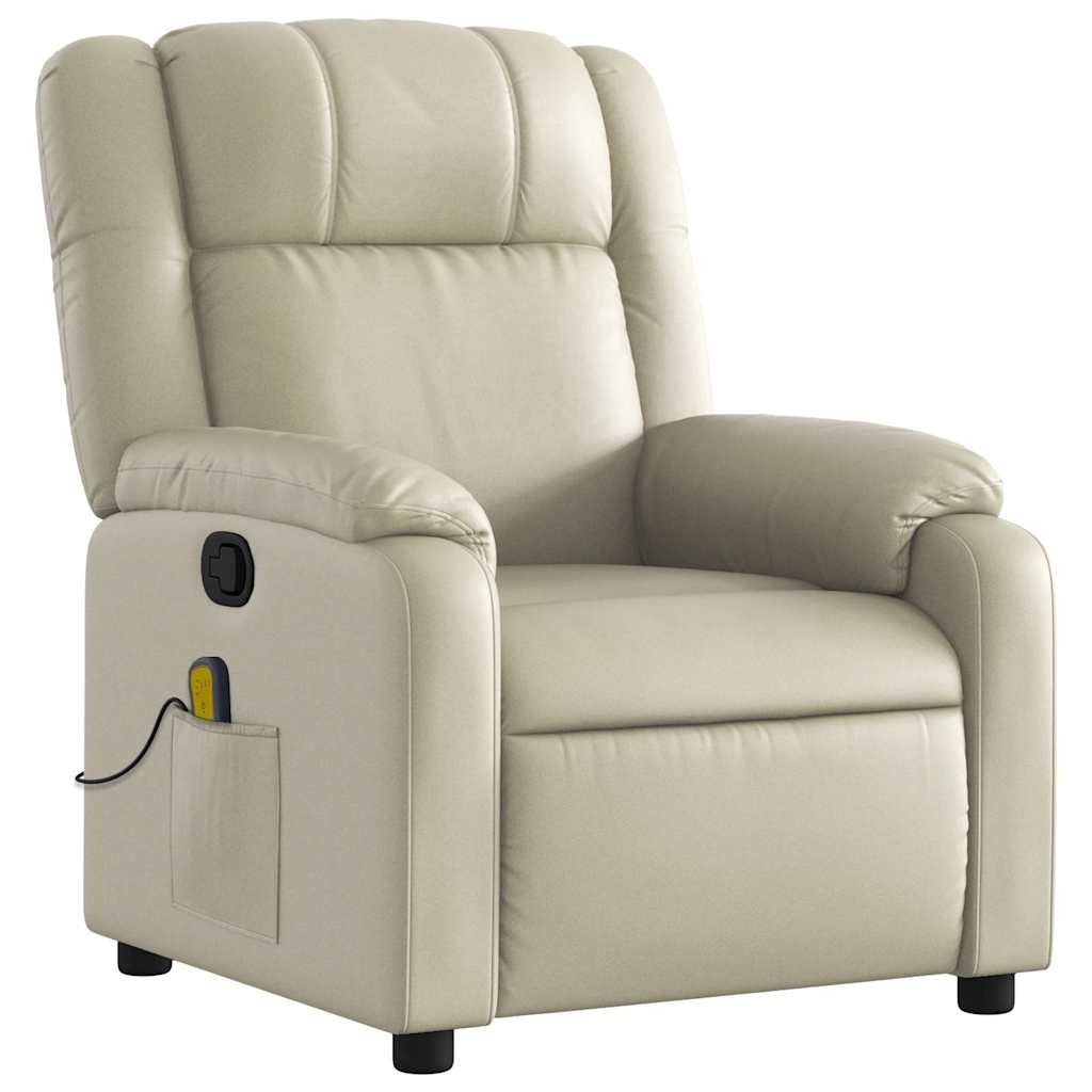 Fauteuil de massage inclinable crème - Jusqu'à -41% sur notre sélection outlet