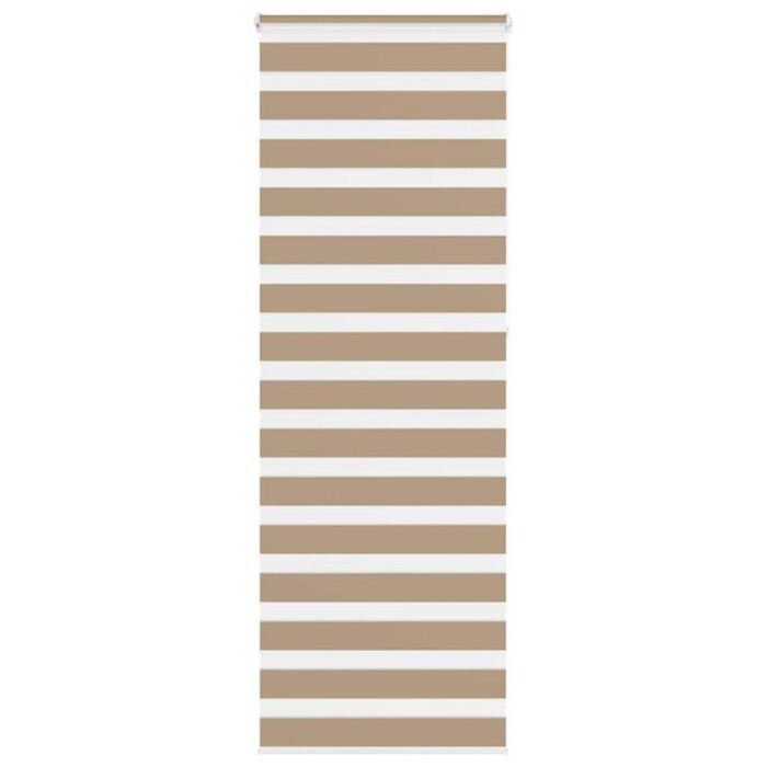Vidaxl Store enrouleur jour nuit sable 75x230cm - Jusqu'à -65%