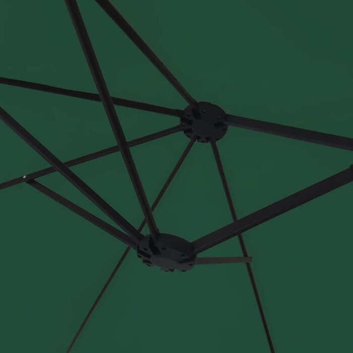 Parasol double avec éclairage LED 449x245 cm - Jusqu'à -41% sur l'outlet
