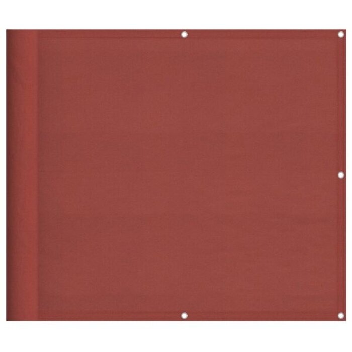 Vidaxl Brise-vue balcon Terracotta 90x800 cm - Jusqu'à -59% sur votre intimité