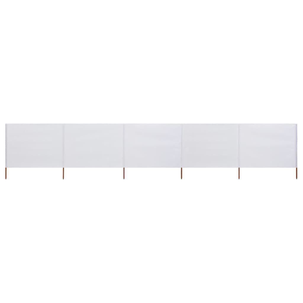 Pare-vent pliable 5 panneaux 600x120cm - Jusqu'à 39% de réduction