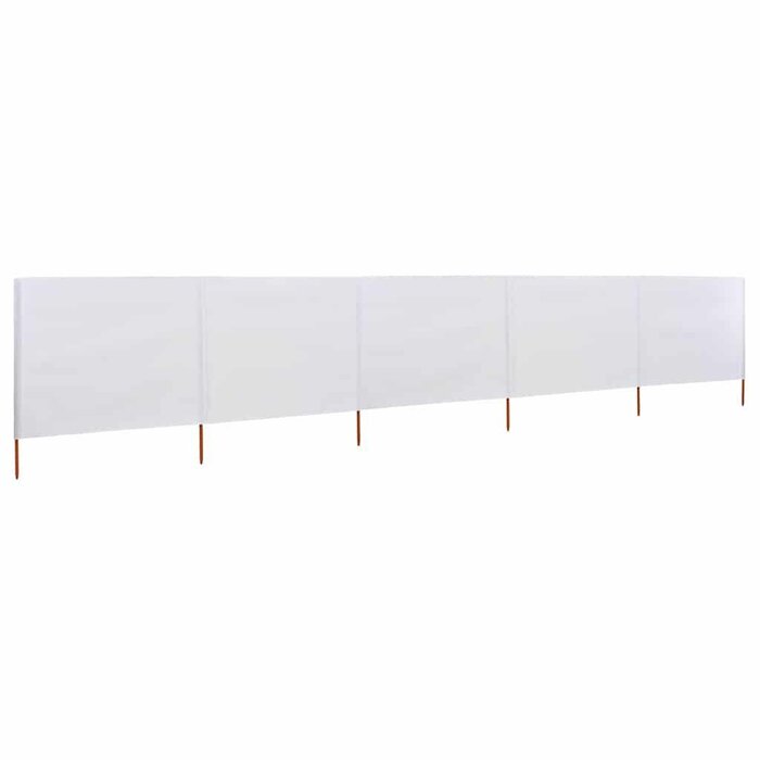 Pare-vent pliable 5 panneaux 600x120cm - Jusqu'à 39% de réduction