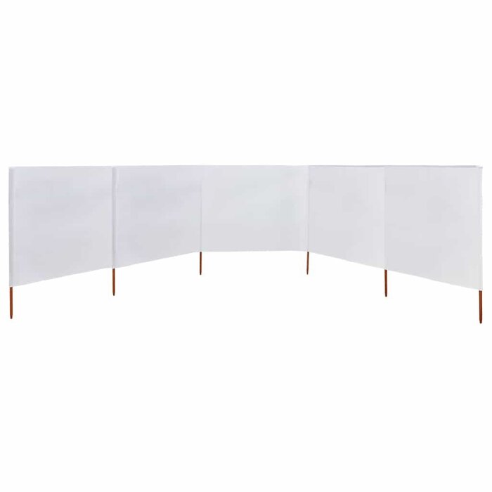 Pare-vent pliable 5 panneaux 600x120cm - Jusqu'à 39% de réduction
