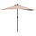 Parasol de jardin taupe LED 294x150cm - Jusqu'à 40% de réduction