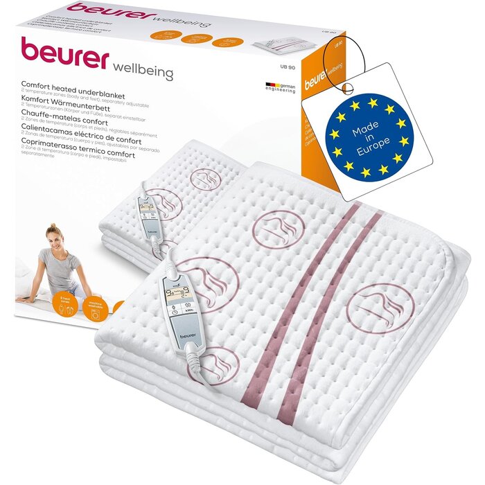 Surmatelas chauffant 150x80cm - 9 niveaux - Jusqu'à -40% sur l'outlet