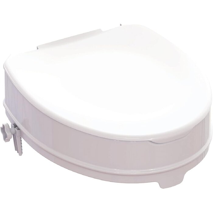Réhausseur de toilettes 10 cm avec couvercle - Jusqu'à 38% de remise
