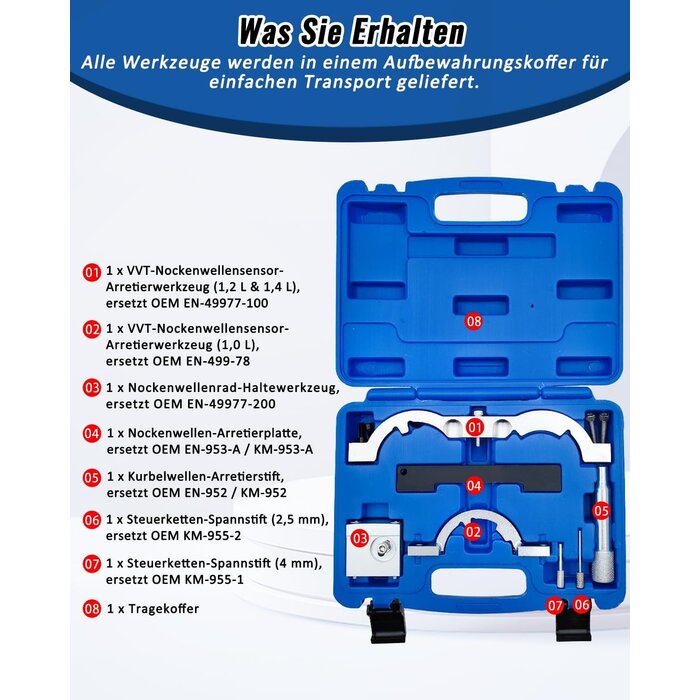 Kit de calage de distribution pour moteurs Chevrolet et Opel - Jusqu'à -38%