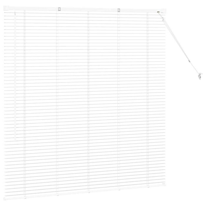 Vidaxl Store vénitien aluminium 130x130 cm blanc - Jusqu'à -58%