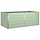 Jardinière en acier galvanisé 195 cm - Vert pastel - Jusqu'à -34%