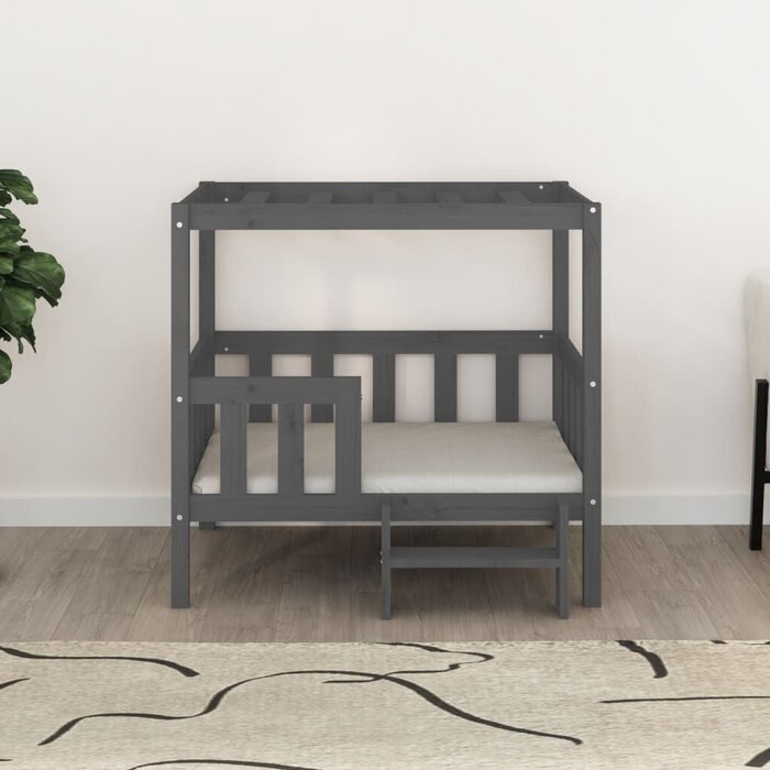 Niche pour chien en bois de pin massif - 95,5x73,5x90 cm - Jusqu'à -34%