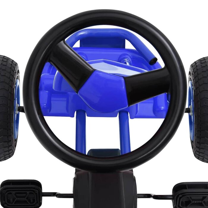 Kart à pédales pour enfants bleu/noir - Jusqu'à -35% de remise