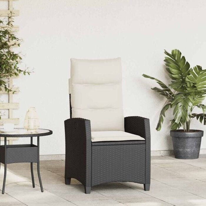 Fauteuil de jardin inclinable en polyrotin - Jusqu'à 35% de réduction