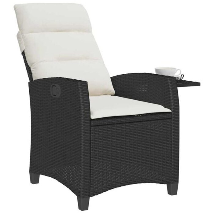 Fauteuil de jardin inclinable en polyrotin - Jusqu'à 35% de réduction