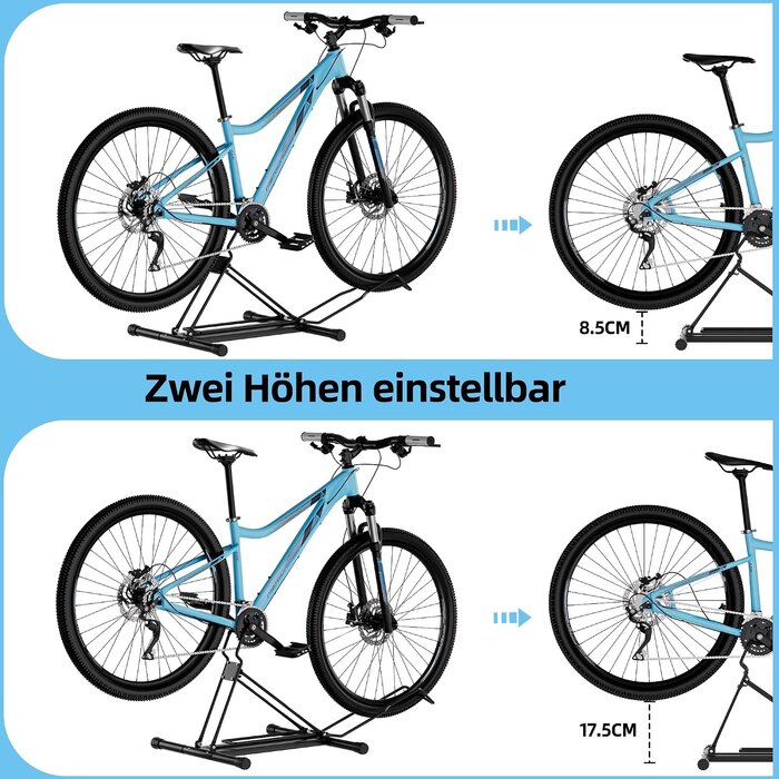 Support vélo 2-en-1 pliable : réparation et stationnement - Jusqu'à -27%