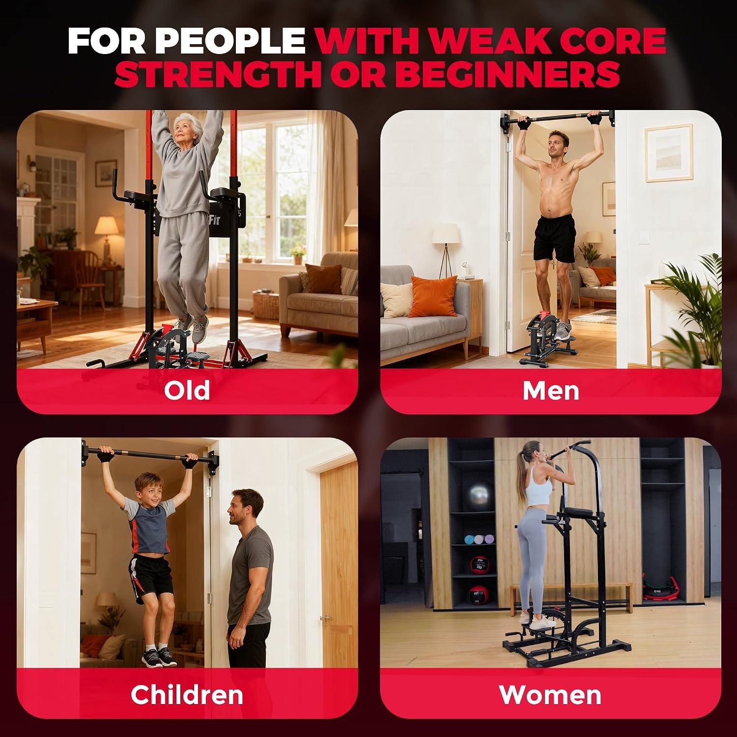 Station de Fitness Multifonction Réglable et Pliable - Jusqu'à -34%