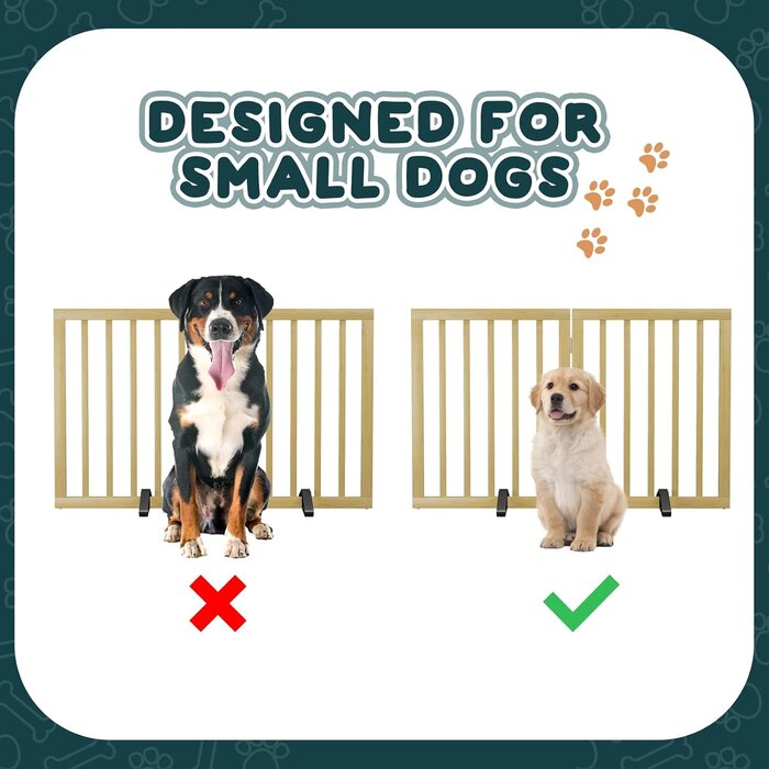 Barrière pour chien en bambou extensible - Jusqu'à 34% de remise